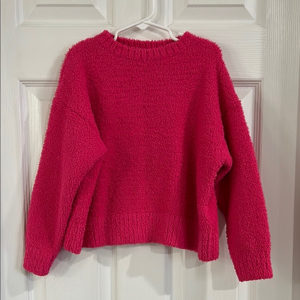 GAP Girls Cozy Pink Sweater